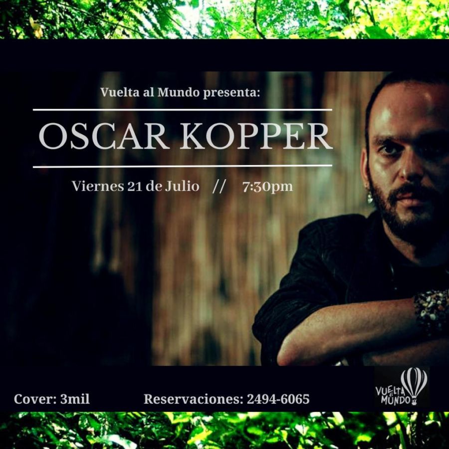 Oscar Kopper en Vivo 