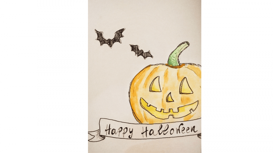 Halloween Art Workshop Watercolor Postcards