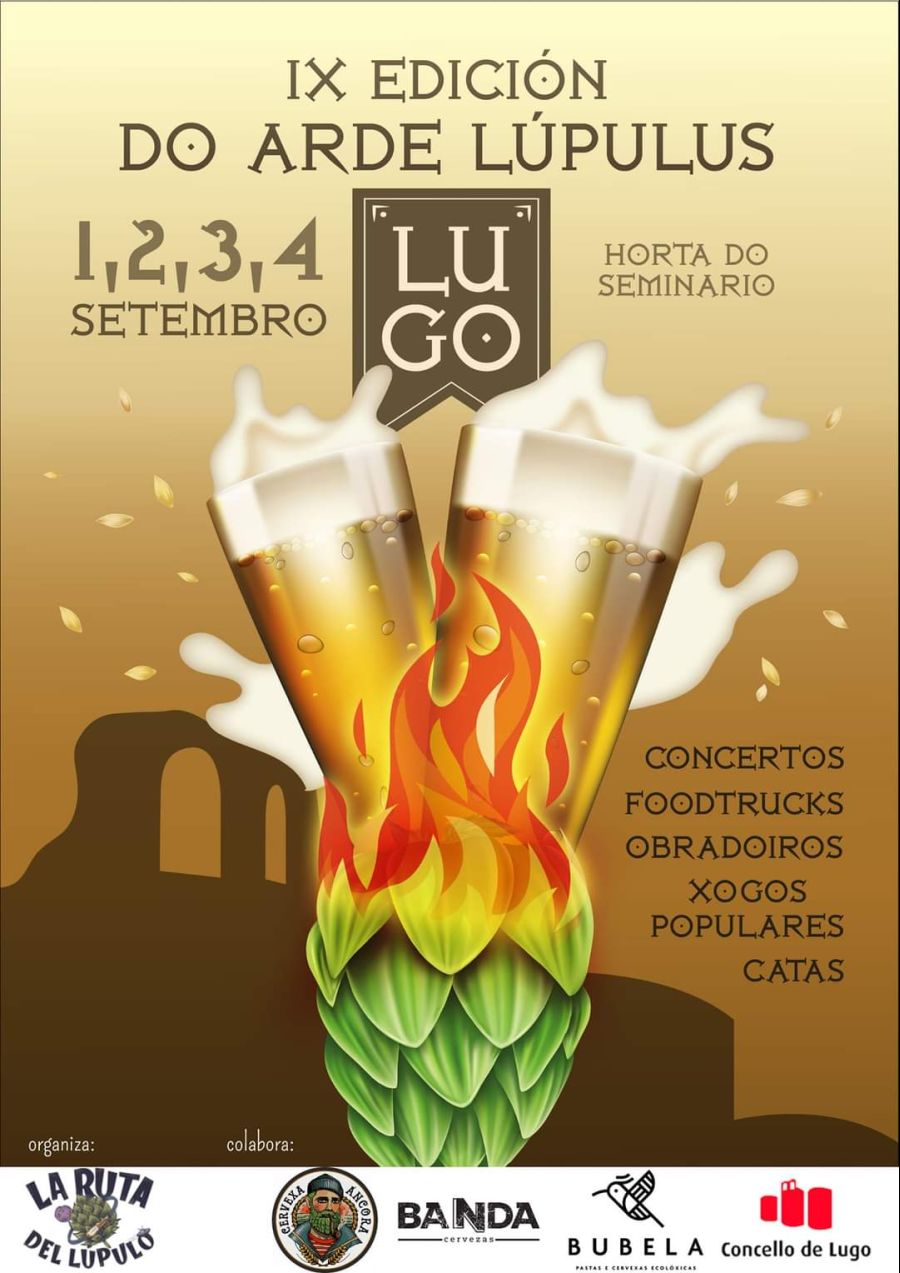 ARDE LUPULUS 2022: Feria de Cervezas Artesanas Gallegas (Lugo)