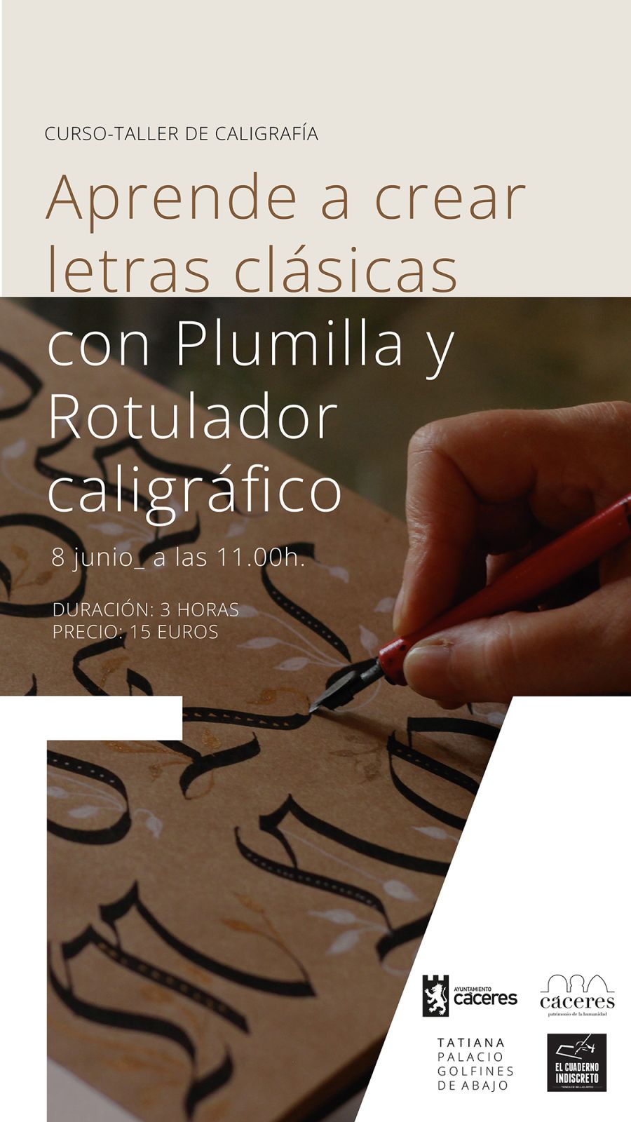 Taller de caligrafía