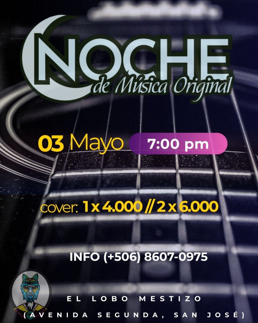 Noche de Música Original 3-5-25