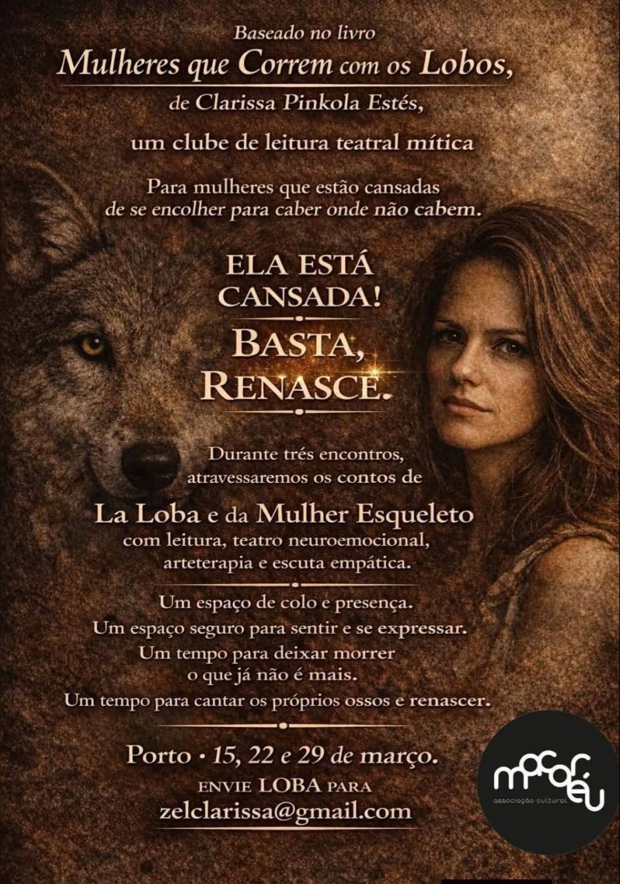  Oficina CANTO SOBRE OS OSSOS - O Renascimento da Mulher Selvagem, c/ Clarissa Zel Vargas