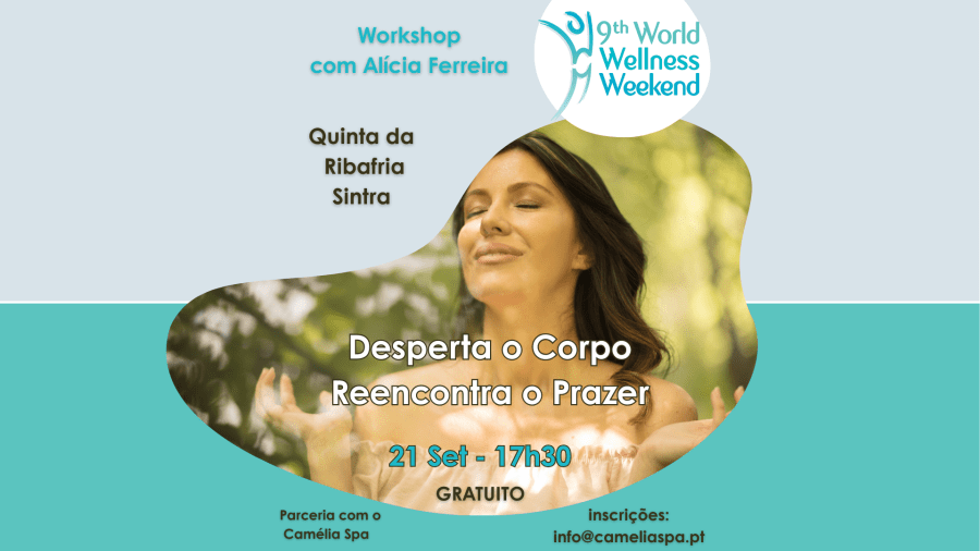 Desperta o Corpo - Reencontra o Prazer - Workshop Gratuito em Sintra