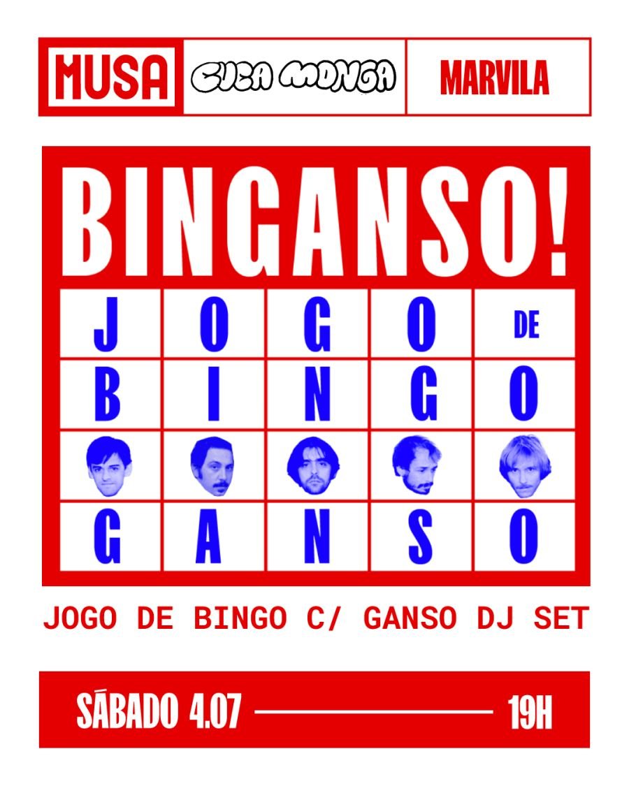 Binganso - Jogo de Bingo c/ Ganso DJ SET