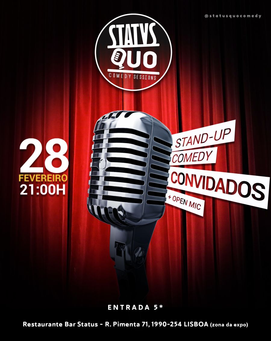 NOITE DE STAND UP COMEDY - TESTE DE PIADA 27/06