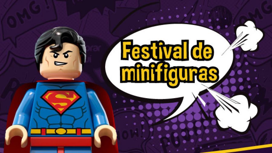 Festival de minifigura. Marvel, DC, Starwars