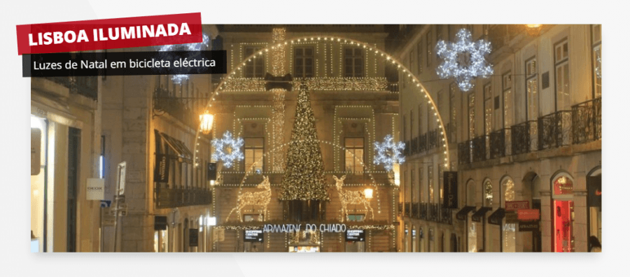 Visita Guiada - Lisboa Iluminada (Bicicleta Eléctrica)