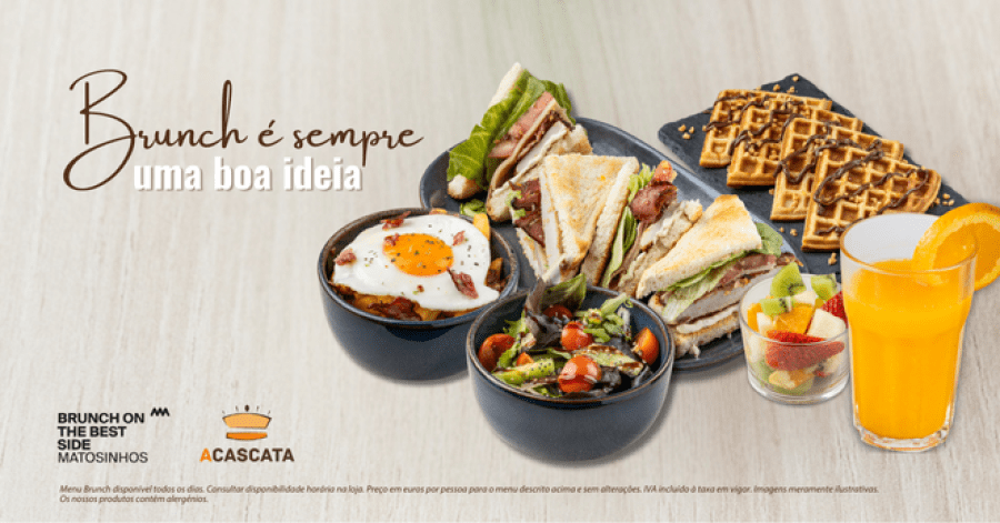 O Brunch A Cascata - na 2ª edição do Brunch on the Best Side Matosinhos