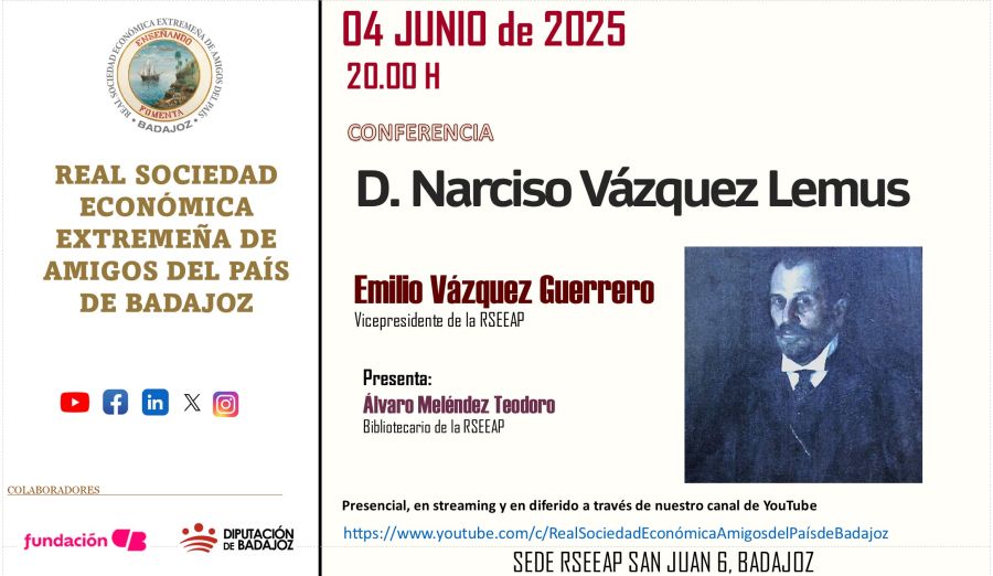  'D. Narciso Vázquez Lemus' por Emilio Vázquez Guerrero