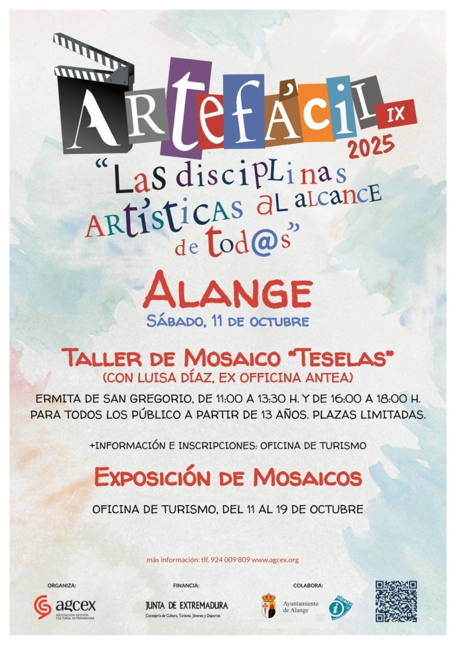 ArteFácil25. TESELAS: taller y exposición de Mosaicos con Luisa Díaz de ExOfficina Antea