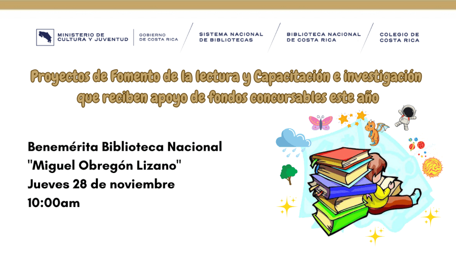 Presentación de proyectos de Fomento de la Lectura y Capacitación e Investigación