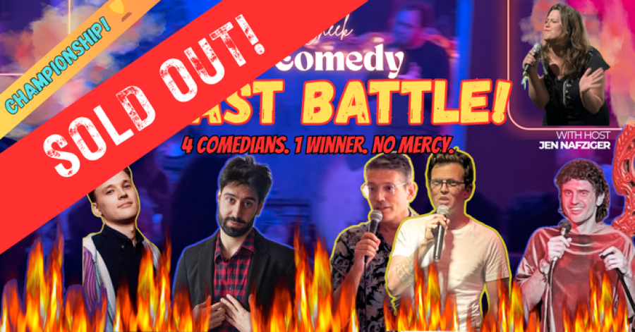 COMEDY ROAST BATTLE! - CHAMPIONSHIP FINAL: Lisbon's Best, One Night Only (in English)