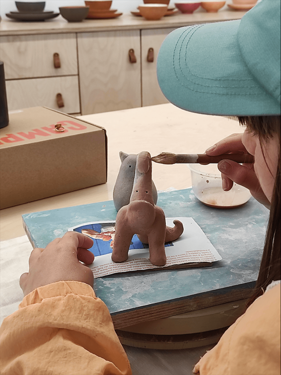 Cerâmica em família