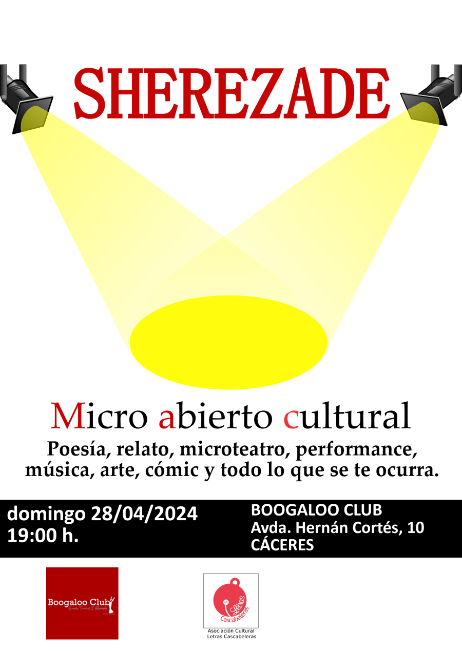 SHEREZADE. Micro abierto cultural.