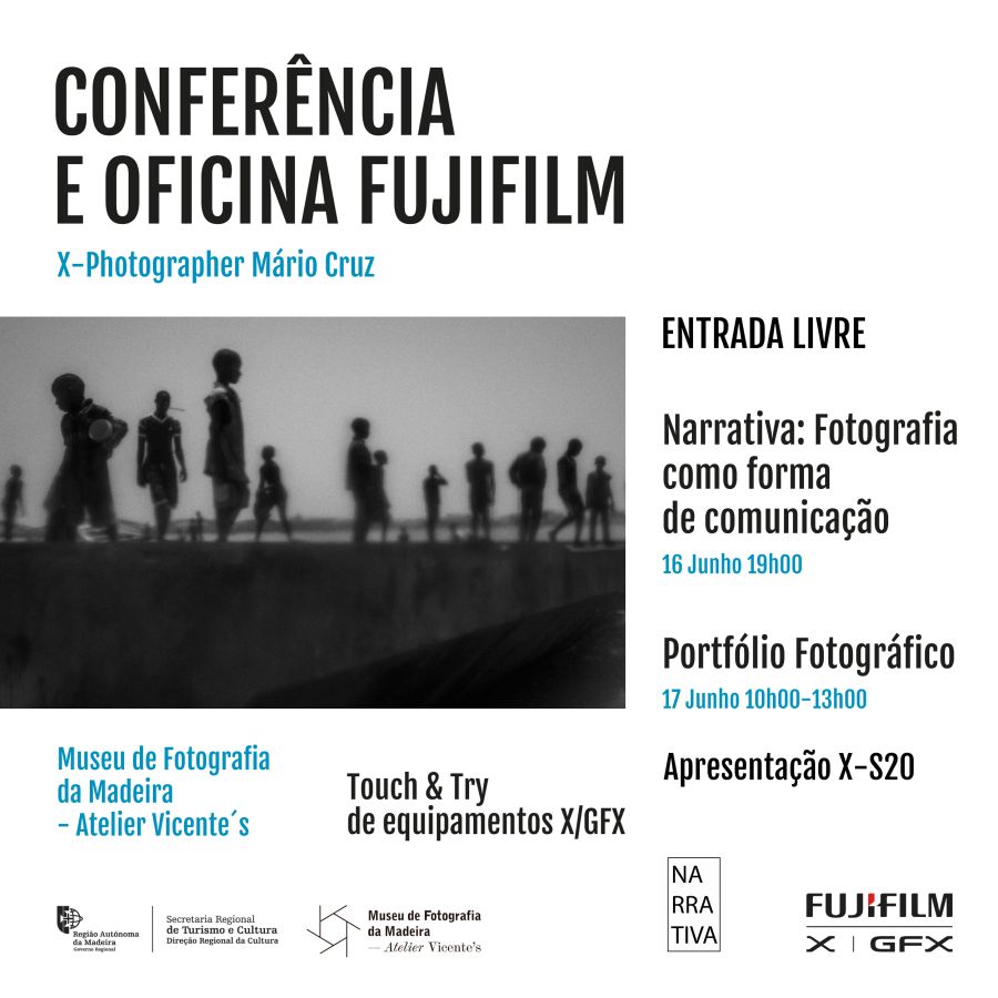 Conferência pelo fotógrafo Mário Cruz, vencedor do World Press Photo