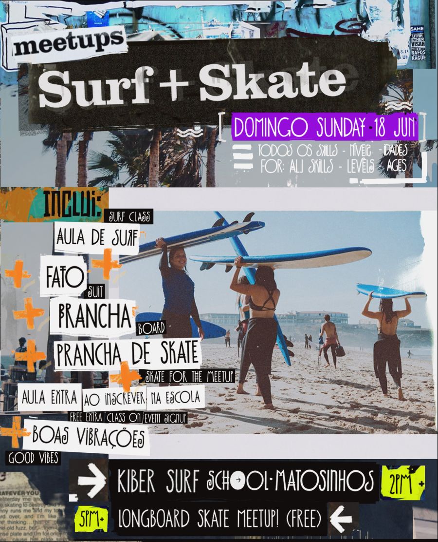 Surf & Skate Days & Meetups - 18 Jun