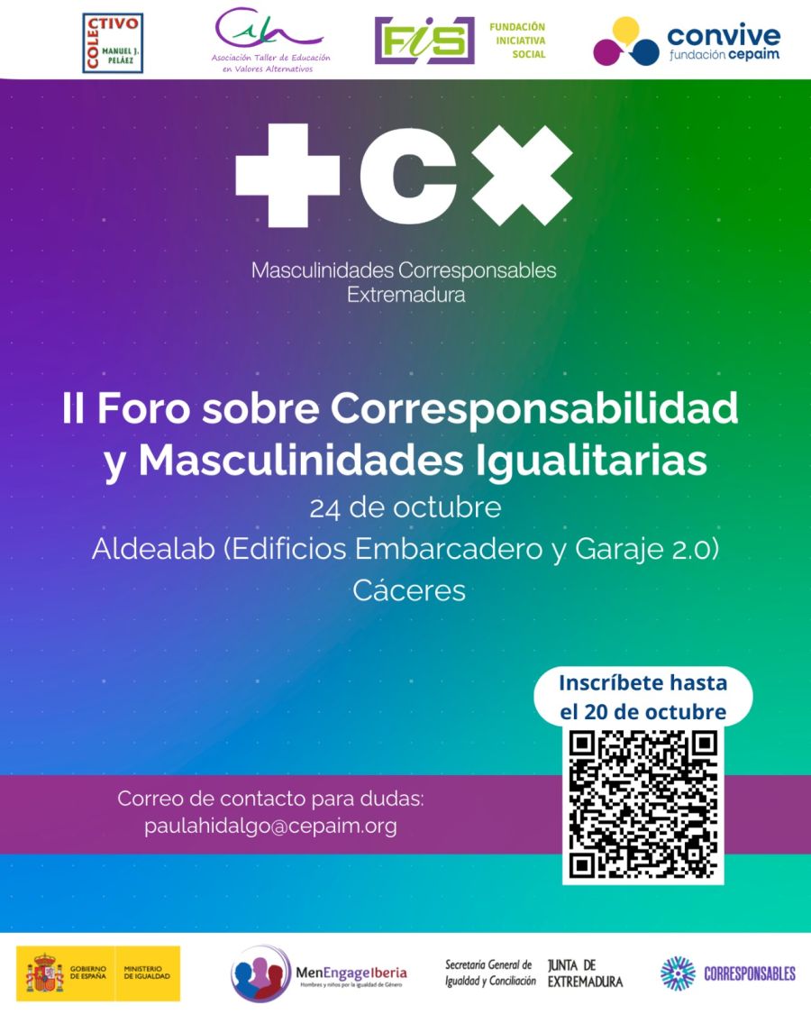 II Foro sobre Corresponsabilidad y Masculinidades Igualitarias