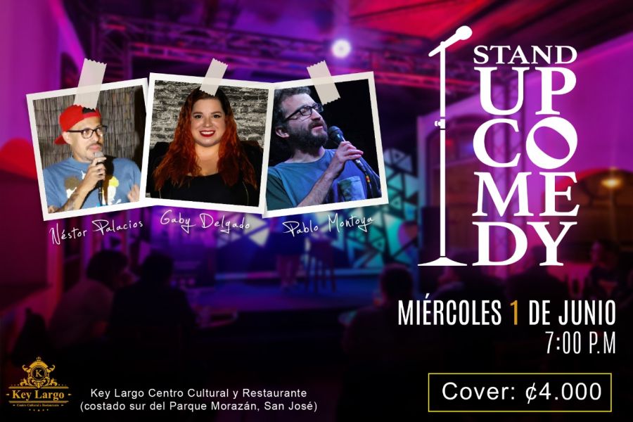 Stand Up Comedy con Pablo Montoya, Nestor Palacios y Gaby Delgado