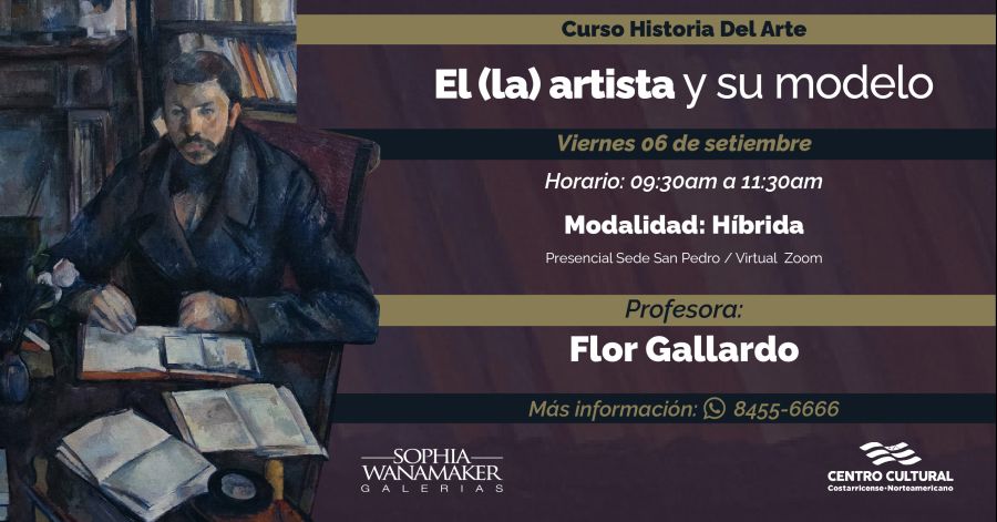 Curso Historia del Arte. El (la) artista y su modelo