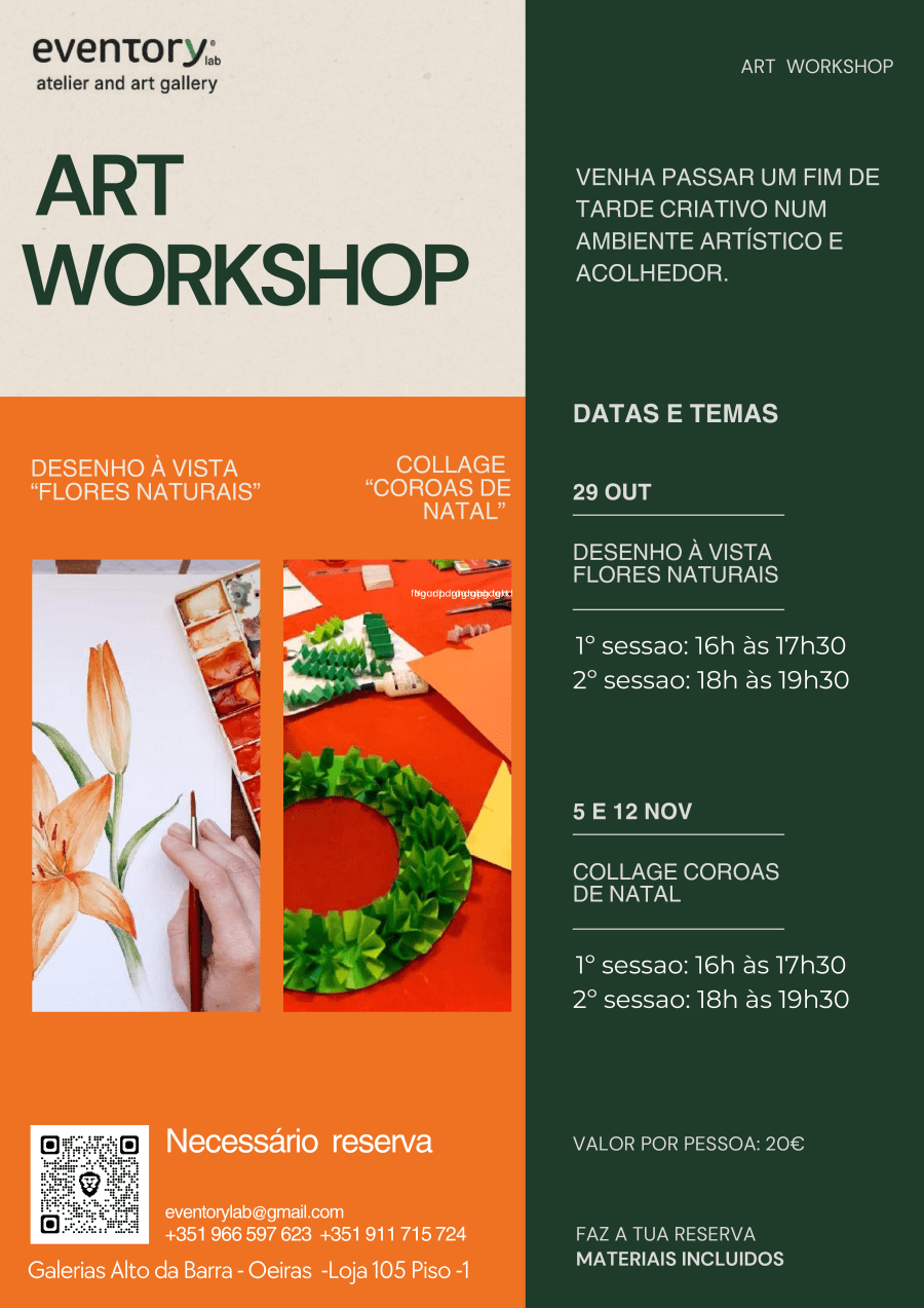 Workshop#2 COLLAGE Coroas de Natal