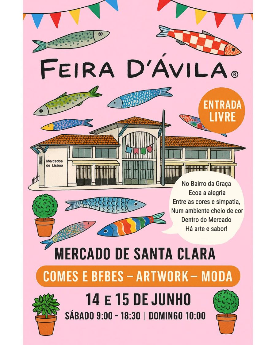 Feira D'Ávila no Mercado de Santa Clara 