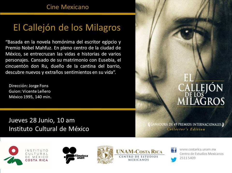 Jueves de cine mexicano: El callejón de los milagros