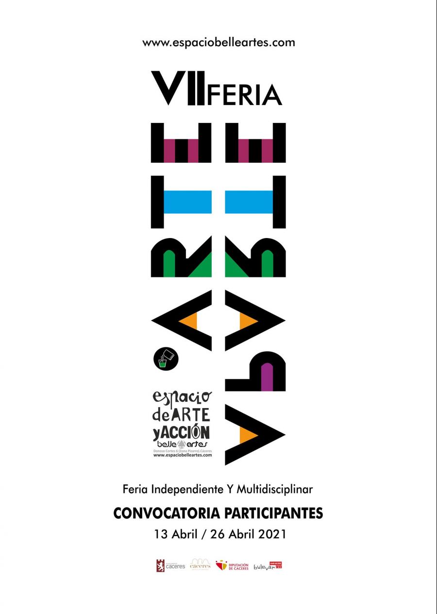 CONVOCATORÍA DE PARTICIPACIÓN en la VII Edición de la Feria de Arte Aparte 2021.