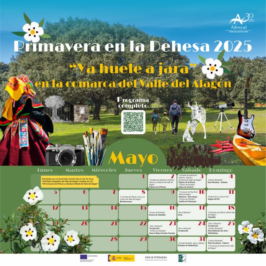 Primavera en la Dehesa del Valle del Alagón 2025