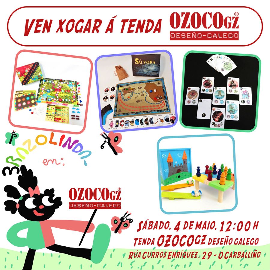 Ven xogar á Tenda OZOCOgz con Brazolinda