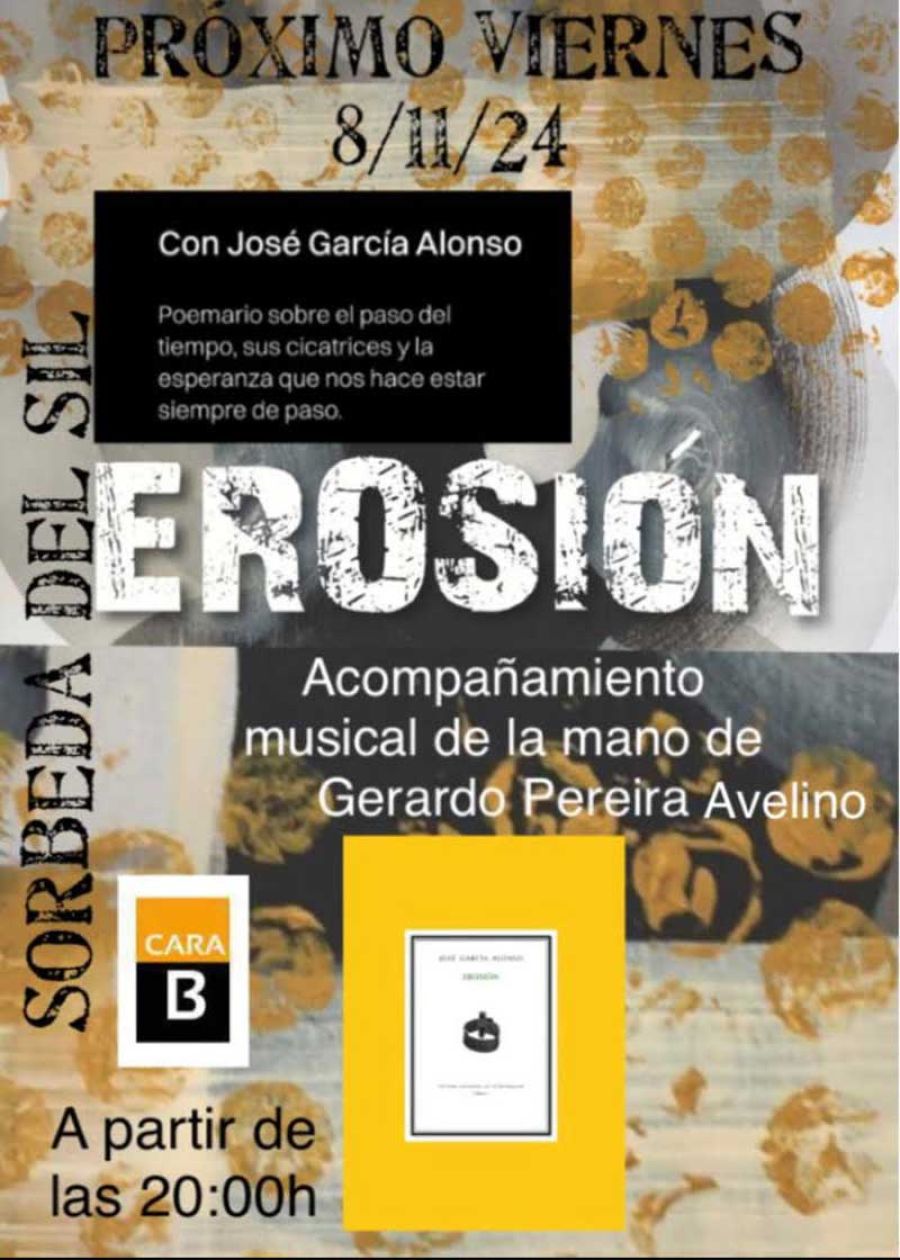 Presentación poemario 'Erosión' de José García Alonso