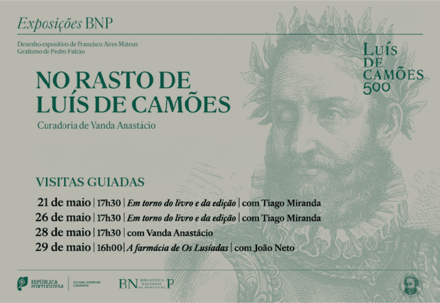 VISITAS GUIADAS | Exposição No Rasto de Luís de Camões | Curadoria de Vanda Anastácio 
