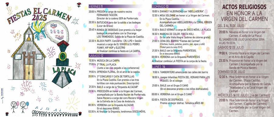 Fiestas de La Placa 2025