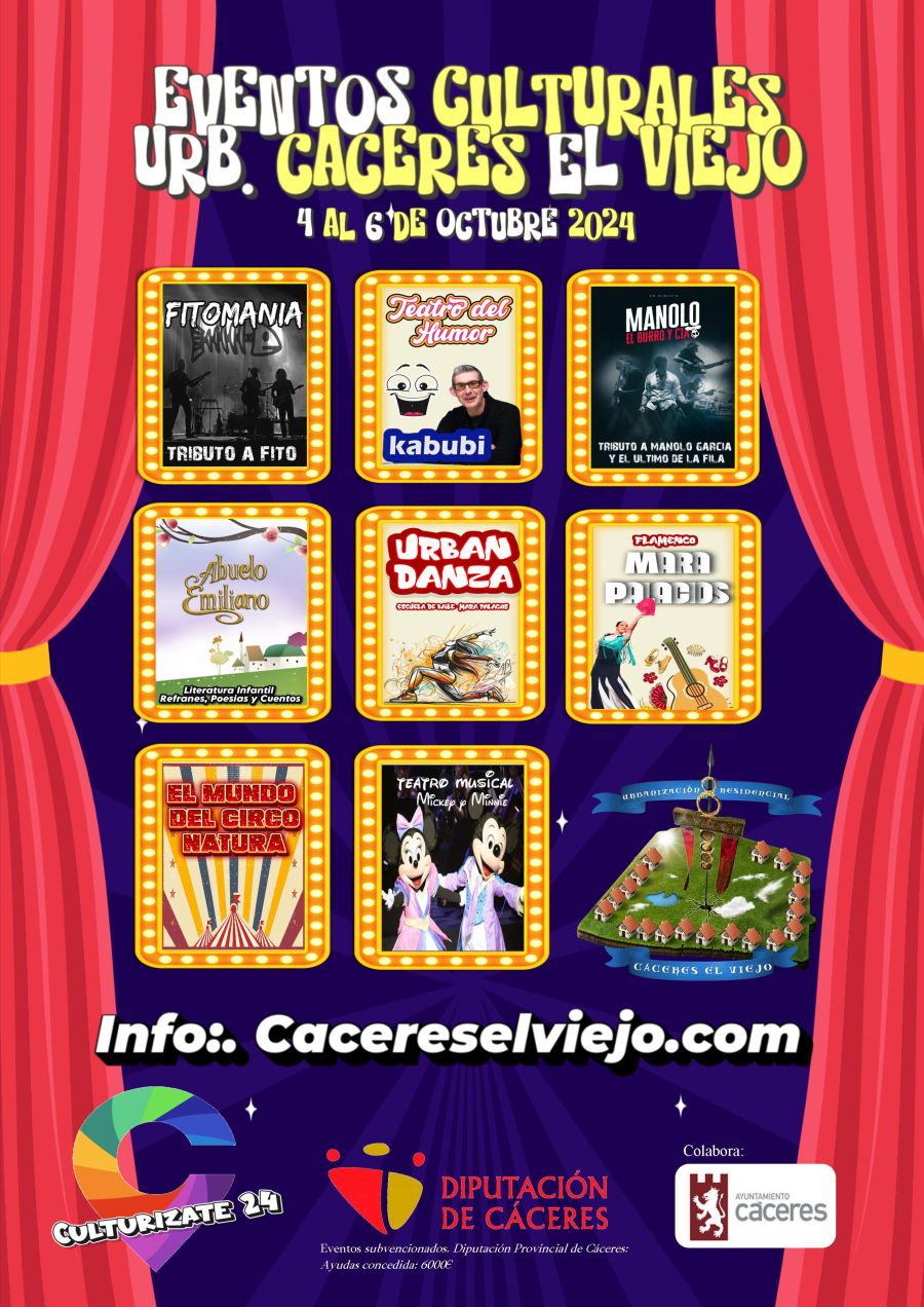 Eventos Culturales Caceres el Viejo