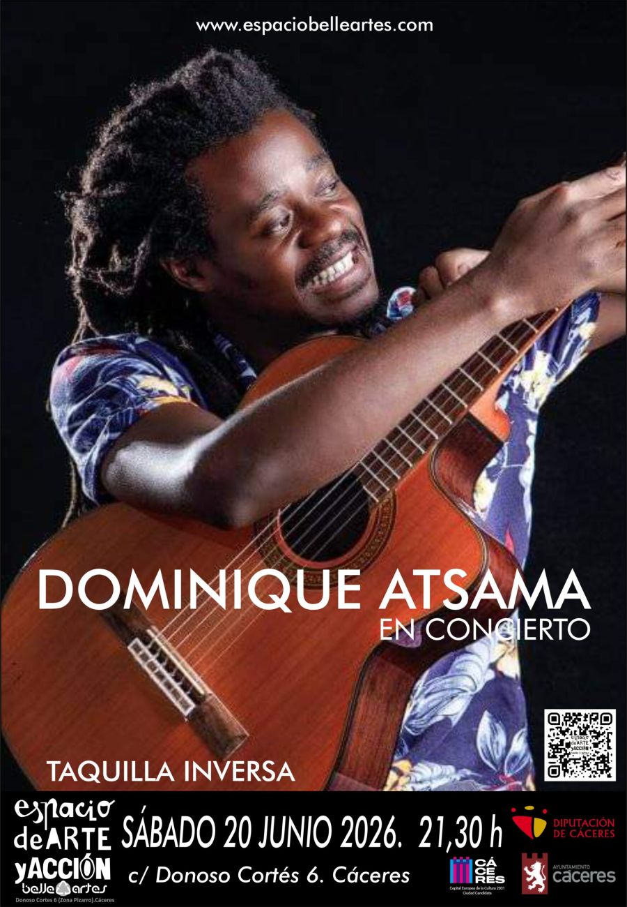Concierto acústico - Dominique ATSAMA autor compositor. Camerún