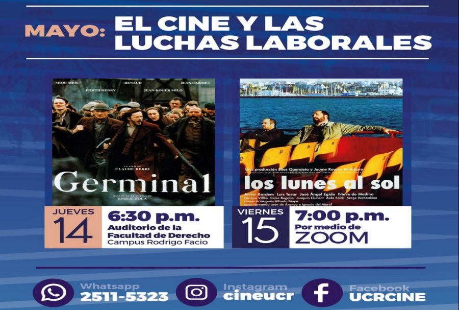 Cine UCR MAYO: 'Cine y Luchas Laborales.'