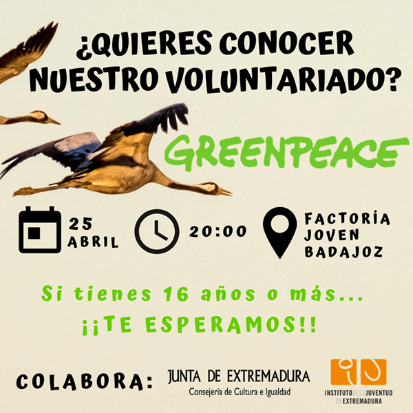 Voluntariado en Greenpeace