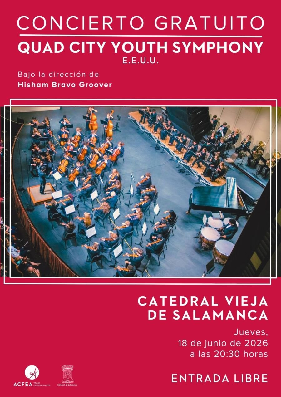 Concierto Gratuito | QUAD CITY YOUTH SYMPHONY ORCHESTRA | Salamanca