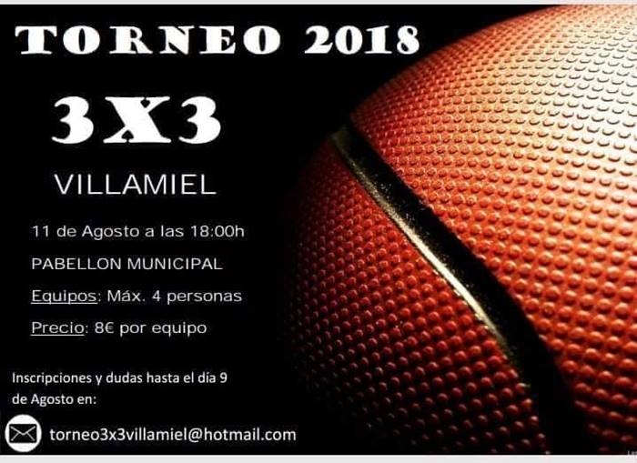 Torneo 3X3 en Villamiel