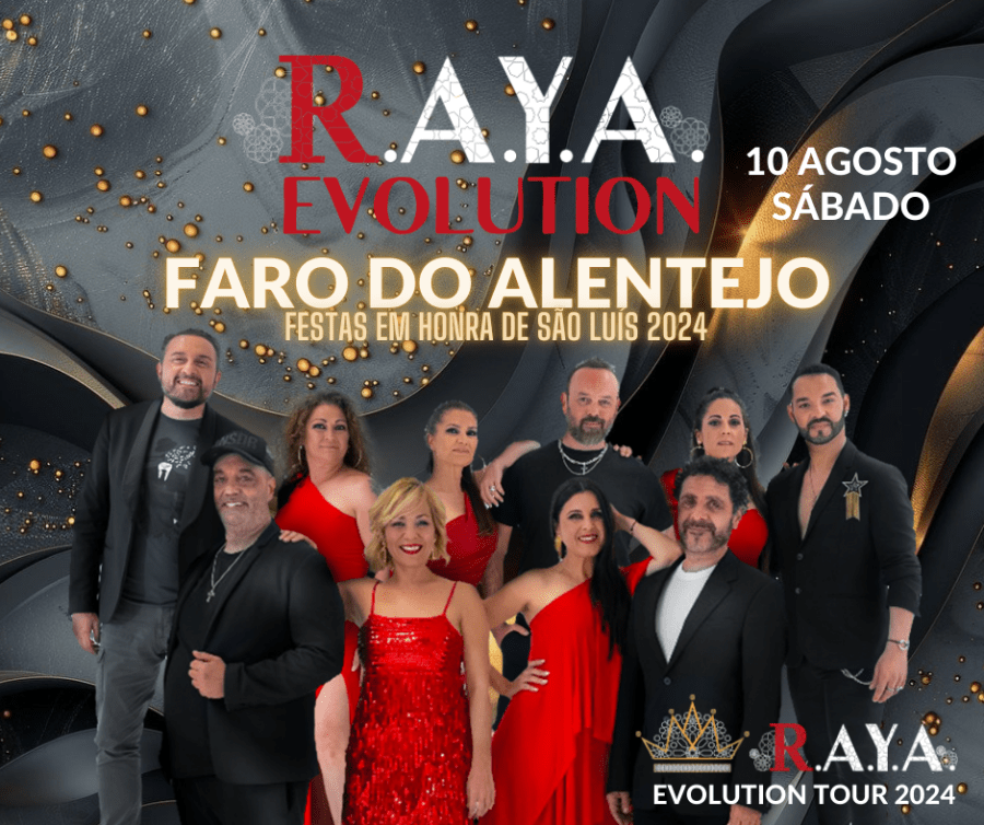 Concerto R.A.Y.A. / RAYA EVOLUTION - FARO DO ALENTEJO - 10 AGOSTO 2024