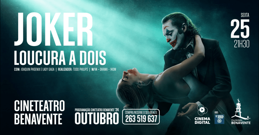 Cinema Digital “Joker – Loucura a Dois”