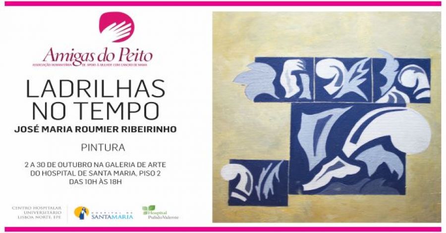 Exposição de Pintura 'Ladrilhas no Tempo' de José Maria Roumier Ribeirinho
