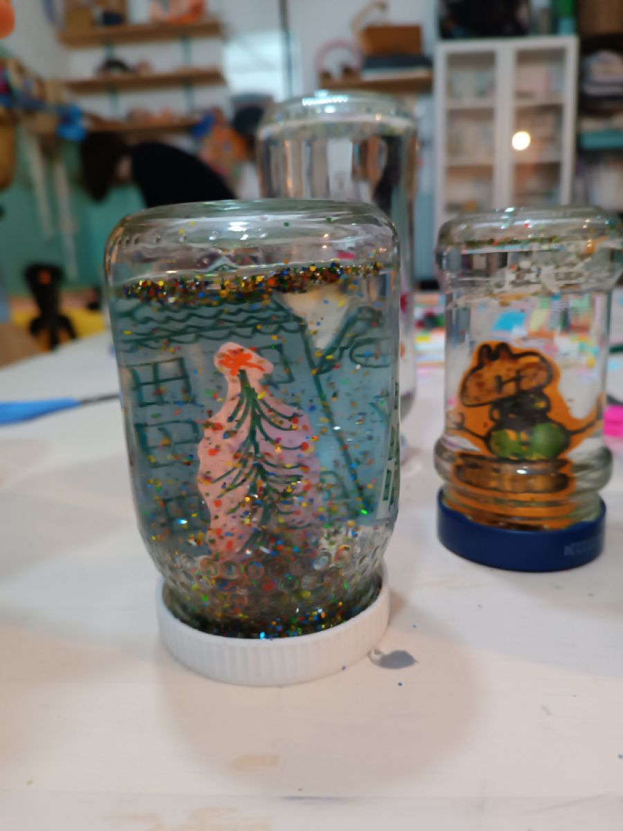 A magia dos globos de neve_Oficina para Famílias