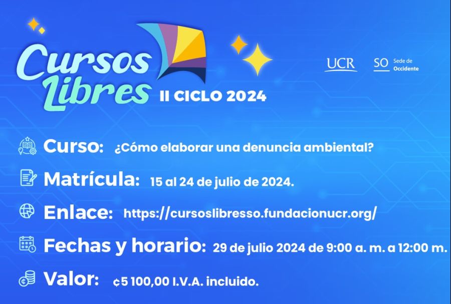 Curso: ¿Cómo elaborar una denuncia ambiental?