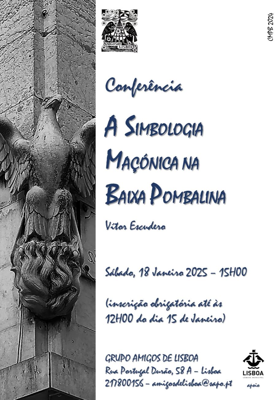 A simbologia maçónica na Baixa Pombalina