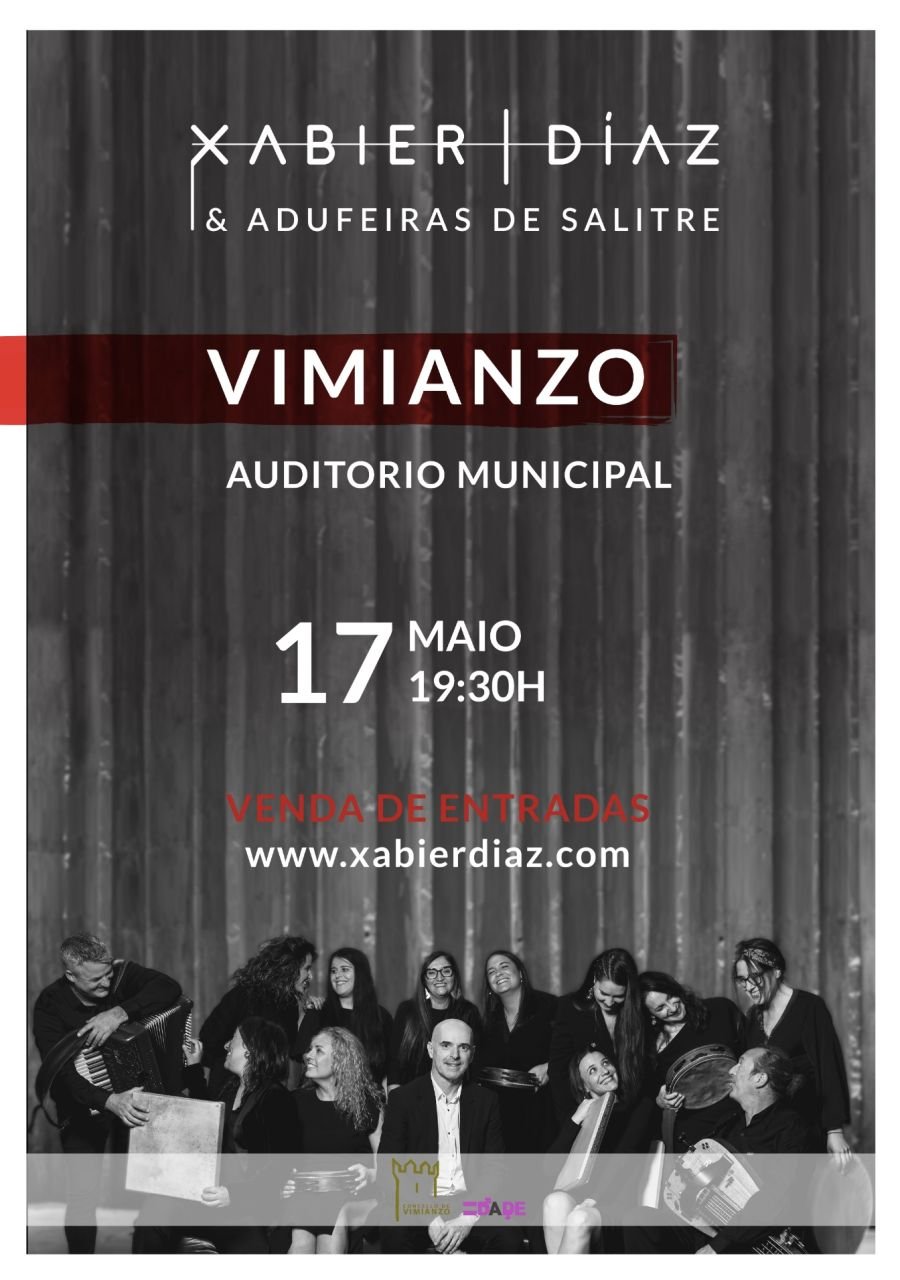 Concerto de Xabier Díaz & Adufeiras de Salitre