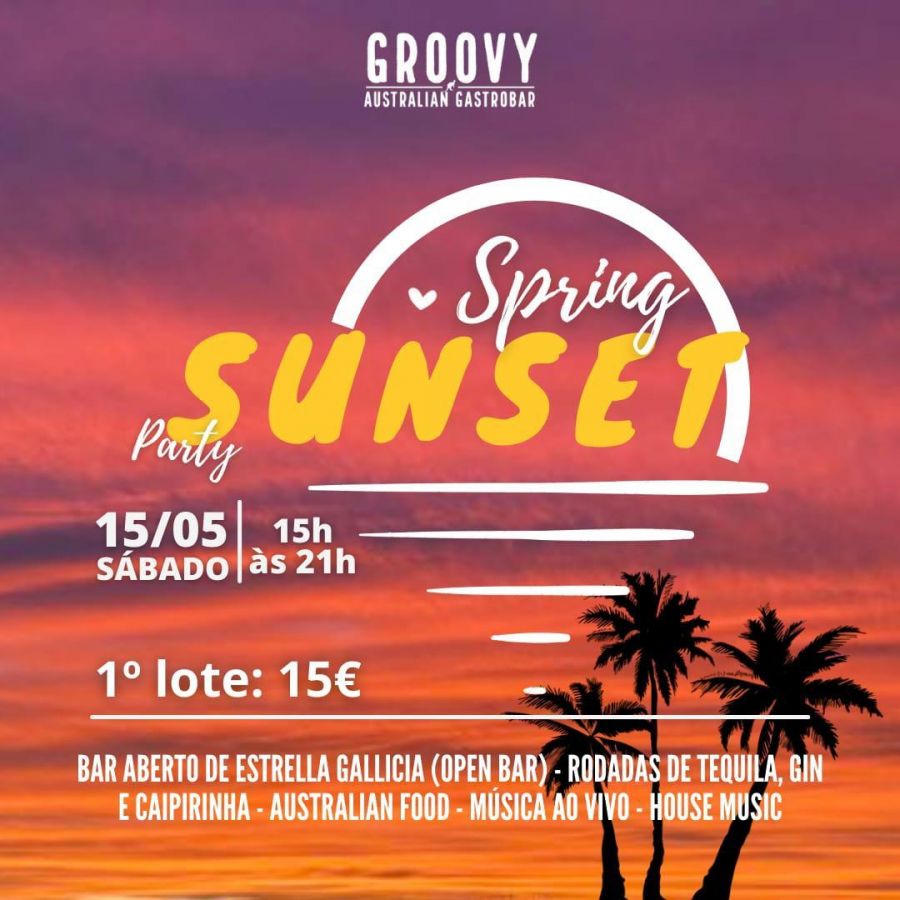 Groovy Spring Sunset Party