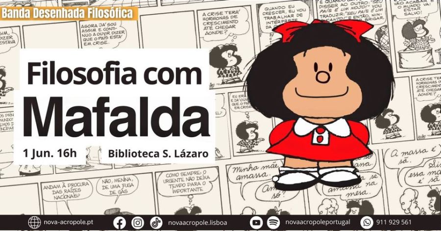 Conferência | Filosofia com a Mafalda