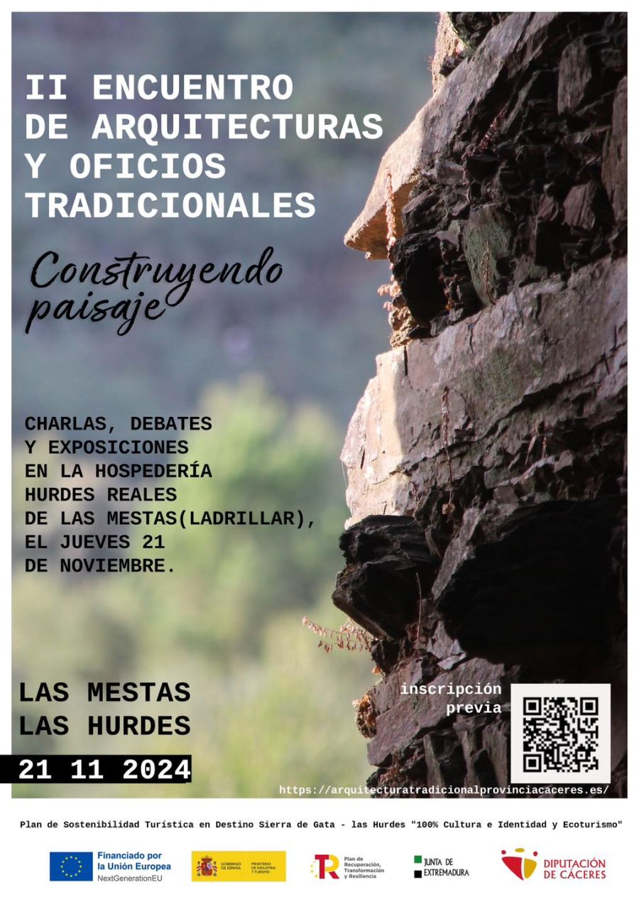 II Encuentro de arquitecturas y oficios tradicionales: construyendo paisaje