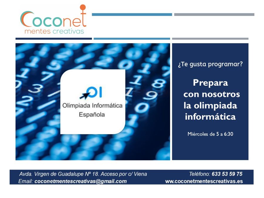 Curso de preparación de la olimpiada informática