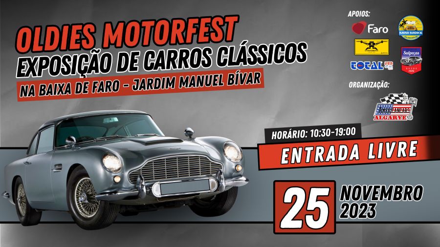 4º Oldies Motorfest  - Carros Clássicos na baixa de Faro